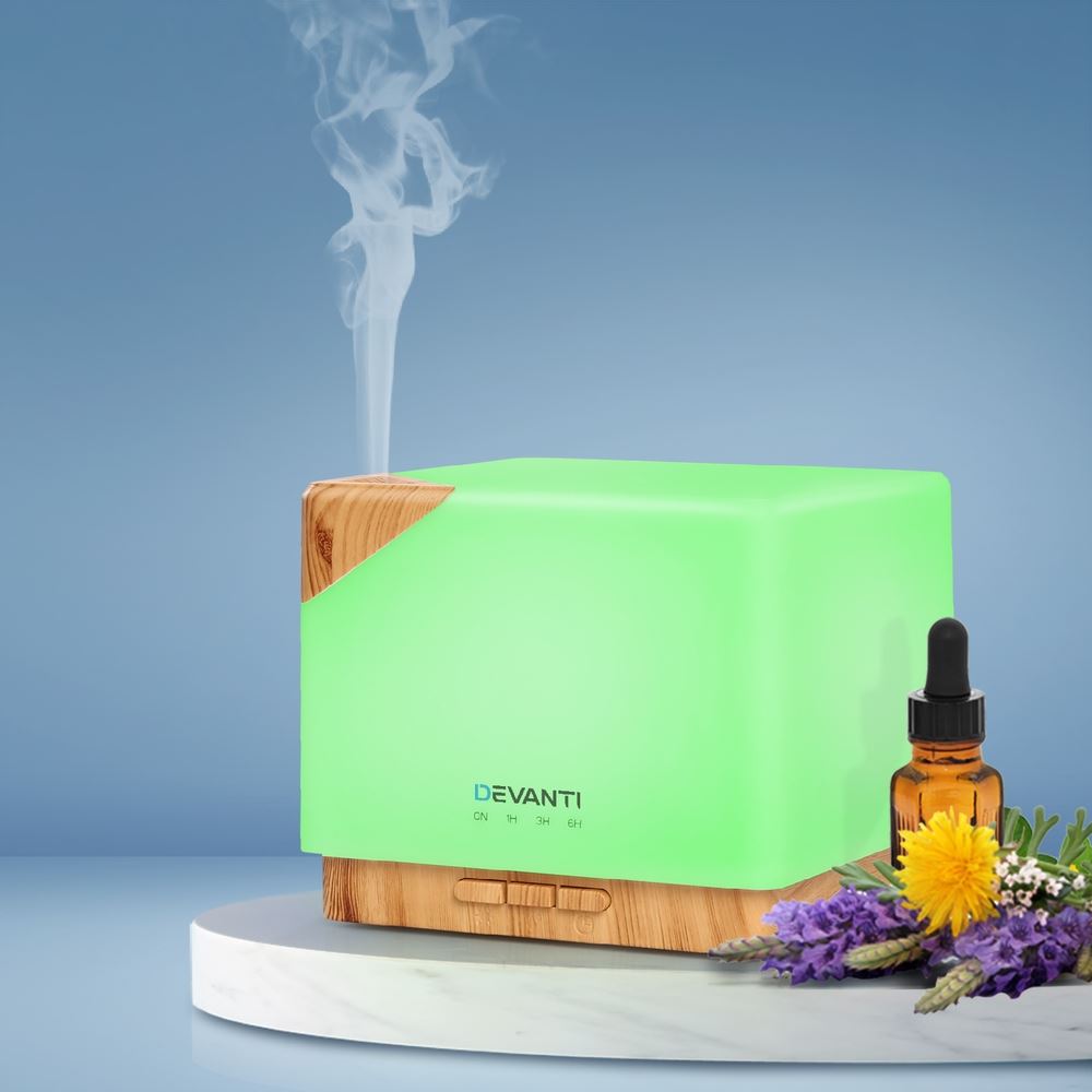 Aroma Diffuser Air Humidifier Night Light 600ml