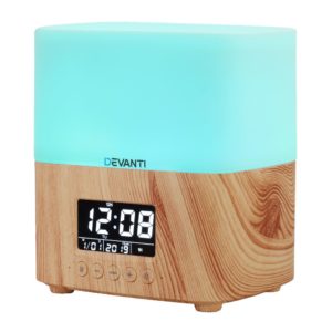 Aroma Diffuser Aromatherapy Humidifier Essential Oil Clock